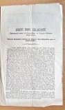 F798-I-Circulara Biserica 29 Martie 1868- I.P. SELEGIANU-Episcop Greco-catolic.
