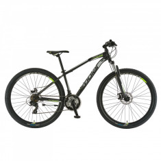 Bicicleta Mtb Polar Wizard 1.0 - 29 inch, L-XL, Negru-Galben foto