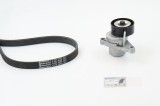 Set curea transmisie cu caneluri Citroen C2, C2 Enterprise, C3 I, C3 II, C3 Pluriel, C4 I; Peugeot 1007, 207, 207 Sw, 307, 307 Cc, 307 Sw Motor 1.1,