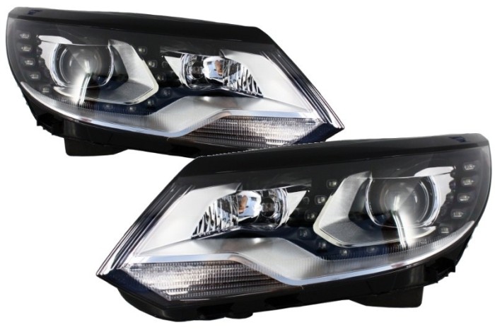 Faruri LED VW Tiguan MK I Facelift (2012-2015) OEM Xenon Design Performance AutoTuning