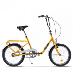 Bicicleta Pliabila Pegas Practic Retro 3S Galben Tuscany