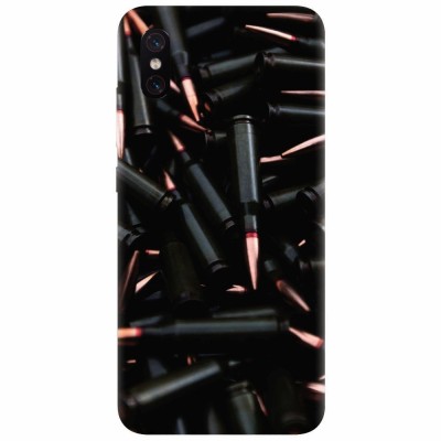 Husa silicon pentru Xiaomi Mi 8 Pro, Ammunition Bullets foto