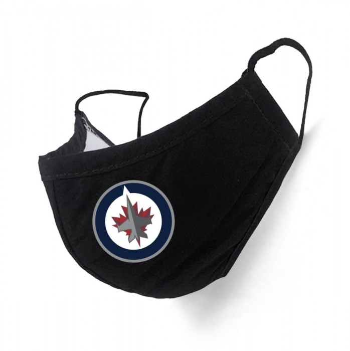 Winnipeg Jets mască black - dětsk&aacute; velikost