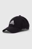 Adidas Performance șapcă culoarea negru, cu imprimeu IB3244