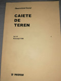 Observatorul social. Caiete de teren Vol. IV 1998 (antropologie culturala, sasi)