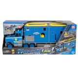 Set de joaca, camion transformabil si 5 masinute, Parking Lot, Sunman