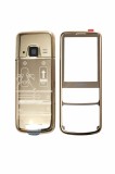 Cumpara ieftin Carcasa Originala Nokia 6700 Classic Aurie Completa Fata Spate Laterale Metalic + Butoane Seria Antena