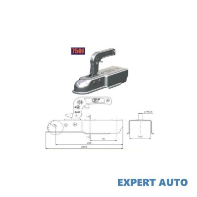 Cupla remorca patrata cod:750j Alta marca Alt model #7 foto