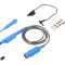 Sondă: pentru osciloscop 0&divide;500MHz 100: 1 0,9ns 12&divide;25pF 1,2m, SET ISOPROBE III 100:1