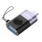 Adaptor tata Micro USB - USB-A mama Orico WBA-BK negru cu gri 32x21x9mm