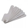 Set 7 Rigle Interdentare Zamo&reg;, Inox, 0.1-0.5mm, Masurare Spatii Interdentare, Stomatologie