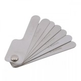 Set 7 Rigle Interdentare Zamo&reg;, Inox, 0.1-0.5mm, Masurare Spatii Interdentare, Stomatologie