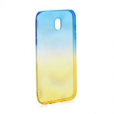 Husa Pentru SAMSUNG Galaxy A7 2018 - Gradient TSS, Albastru/Auriu foto