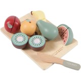 Little Dutch Cutting Set Fruits fructe feliate 2 y+ 6 buc