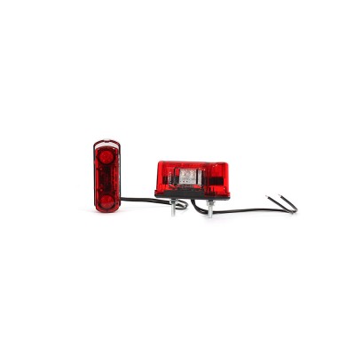 Lampa Led Iluminare Numar Cu Pozitie 245 W53, 12V-24V foto