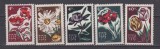 RUSIA U.R.S.S. 1965 FLORA MI: 3046-3050 MNH