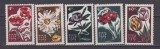 RUSIA U.R.S.S. 1965 FLORA MI: 3046-3050 MNH, Nestampilat