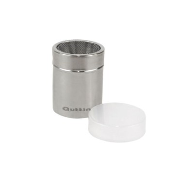 Cutie inox cu sita pentru zahar pudra foto