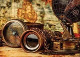 Puzzle Gold Puzzle - Captain&#039;s Desk 1.000 piese