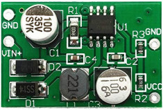 Modul step down DC-DC 12-28V la 5V cu MC34063 foto