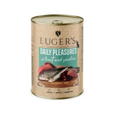 LUGER 039;S HRANA UMEDA CONSERVA PISICI CU PASTRAV SARDINA 400G