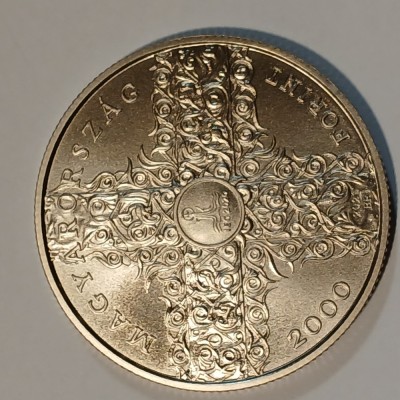 Moneda comemorativa 2000 forinti Ungaria 2020 foto