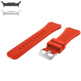 Curea silicon compatibila Samsung Galaxy Watch9 44mm/40mm, Samsung Galaxy Watch 8 44mm/40mm, Portocaliu