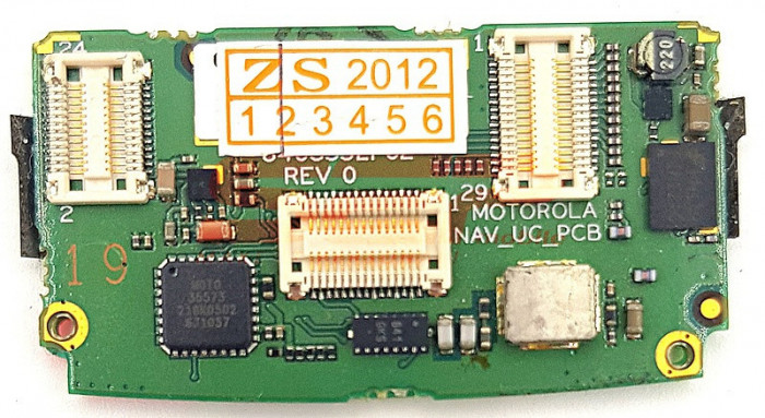 Banda meniu Motorola Z8