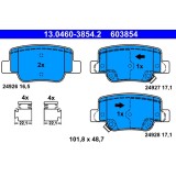 ATE 13.0460-3854.2 set placute frana disc