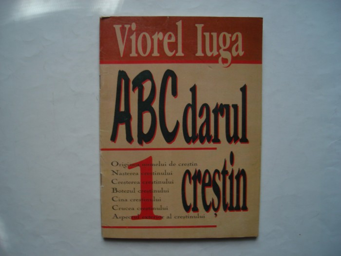 Abecedarul crestin - Viorel Iuga