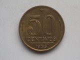 50 CENTAVOS 1955 BRAZILIA-DUTRA