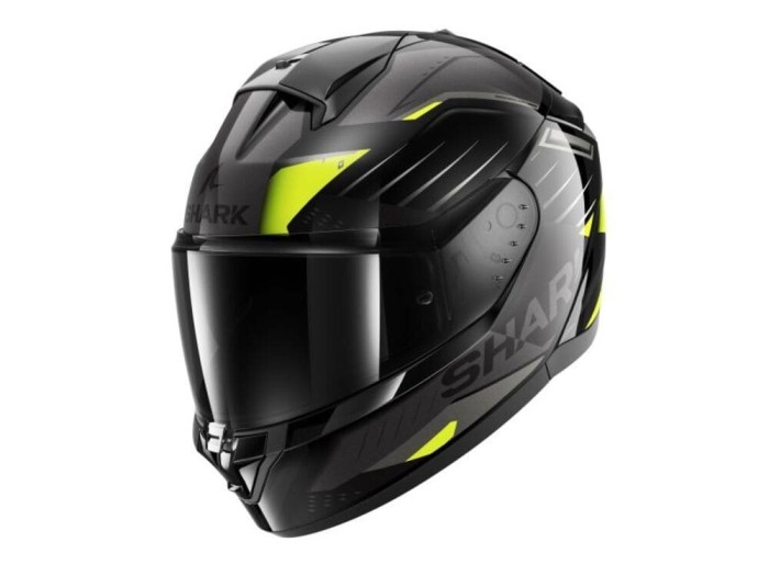 Casca integrala Shark Ridill 2 Bersek negru/gri/galben marime L