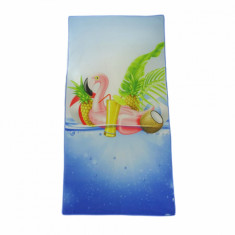 Prosop de plaja 70x140 cm flamingo