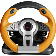 Cauti volan Genius Speed Wheel RV 12 butoane, vibration feedback, turbo,  manual de instructiuni, cd de instalare, 2 pedale, clemele de prindere.?  Vezi oferta pe Okazii.ro