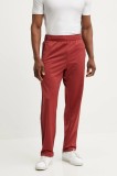 adidas Originals pantaloni de trening Firebird Track Pant culoarea rosu, cu imprimeu, JP2541