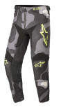 Pantaloni Moto Alpinestars Mx Youth Racer Tactical Gri / Galben / Verde Marimea 22 3741221/9155/22