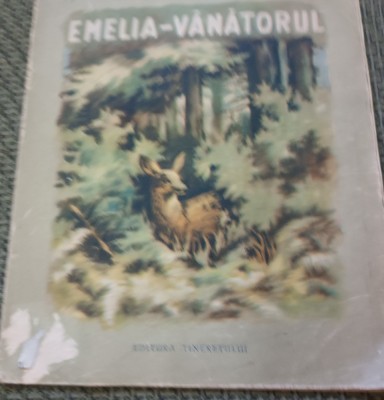 EMELIA VANATORUL 1953 ILUSTRATII A SIGAEV foto