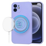 Husa silicon iPhone 12 Techsuit SoftFlex MagSafe, violet