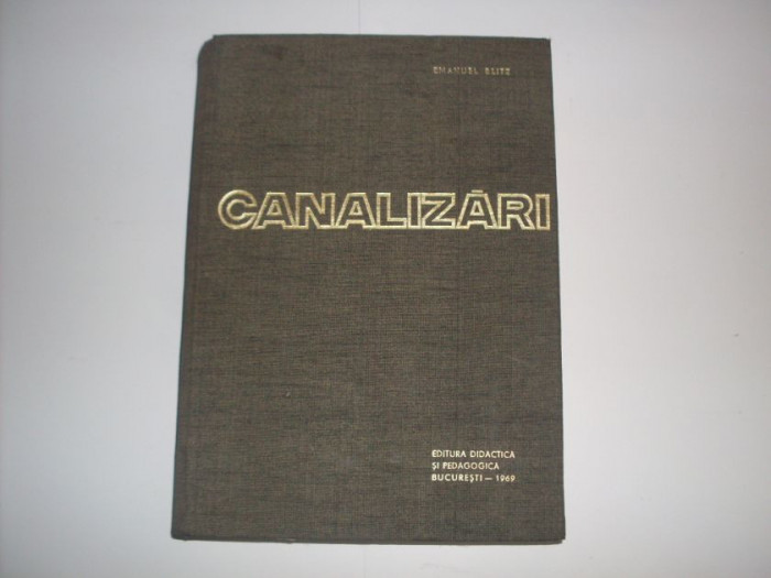 Canalizari - Emanuel Blitz ,550143