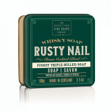 Sapun barbati Rusty Nail soap in a tin, 100 g