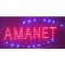 Reclama Text LED Amanet / de interior, animatie luminoasa dinamica, MyStyle&reg;