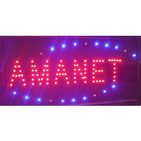 Reclama Text LED Amanet / de interior, animatie luminoasa dinamica, MyStyle&reg;