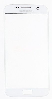Geam Samsung Galaxy S7 / G930 WHITE foto