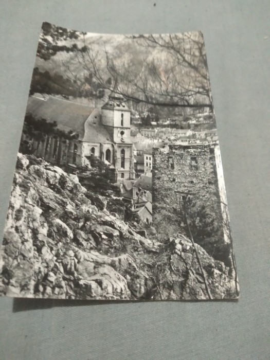 CARTE POSTALA BRASOV -BISERICA NEAGRA CIRCULATA