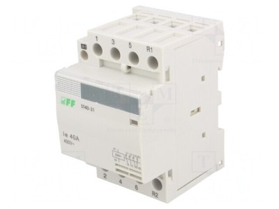 Contactor 4P 40A 230VAC NC NO IP20 foto