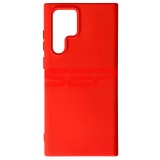 Husa Silicon Samsung Galaxy S22 Ultra Rosie - Calitate Superioara, Protectie Premium