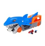 Set de joaca Hot Wheels - Transportator rechin cu masinuta inclusa