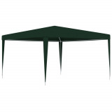 Cort de petrecere profesional, verde, 4 x 4 m, 90 g/m&sup2;, vidaXL