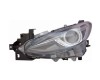 Far Mazda 3 (Bm), 06.2013-08.2017, partea Stanga, fara a ntoarce sistemul de iluminat; cu lumina timp de zi tip LED; D3S+LED; electric; fara bec desc