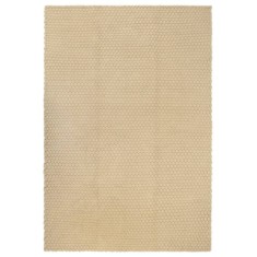 vidaXL Covor dreptunghiular, natural, 160x230 cm, bumbac